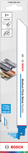 Bosch S 1122 BF Flexibles Metall-BIM-Sägeblatt für mittlere bis dicke Metalle, 2er-Pack.
