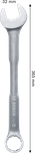Bosch Kombinationsschlüssel 32 mm Chrom-Vanadium.