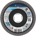 Bosch PRO X571 Fächerscheibe, abgewinkelt 115 mm, G40 X-Lock.