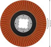 Bosch EXPERT X782 Fächerscheibe 115 mm G60 X-LOCK.