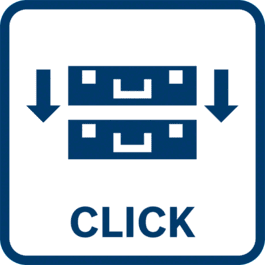 Leichter und sicherer Transport Verbinden und Trennen mehrerer BOXXen durch die patentierte Klick-Verbindung