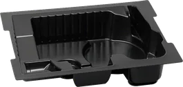 Bosch -Einlegeschale zur Aufbewahrung von Werkzeug und Zubehör.