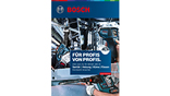 Ein Bosch Professional Handwerkzeug wird in einer industriellen Umgebung verwendet.