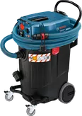 Aspirateur de poussière filaire Bosch GAS 55 M AFC avec réservoir de 43 L.