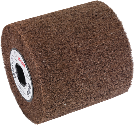 Disque abrasif non tissé Bosch pour une finition de surface fine.