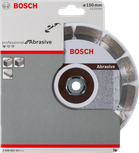 Disque de coupe abrasif Bosch 150 mm pour maçonnerie.