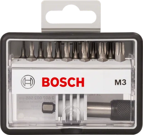 Coffret d'embouts de tournevis Bosch Robust Line 12+1.