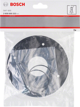 Accessoire pour plaque de base ronde Bosch.