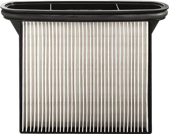 Filtre à vide plissé rectangulaire Bosch pour l'extraction de la poussière.
