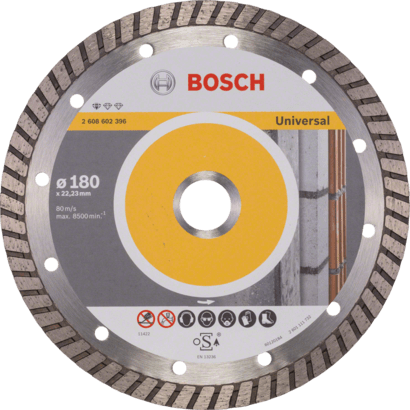 Disque à tronçonner diamanté Standard for Universal Turbo - Bosch