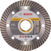 Disque à tronçonner diamanté Bosch Idéal pour Universal Turbo 115 mm.