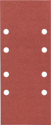 Feuille abrasive Bosch C430 93x230mm grain 180 8 trous.