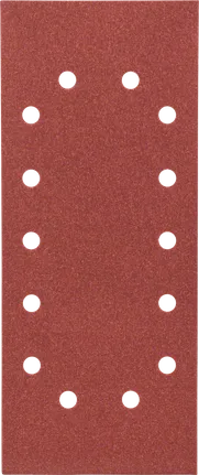 Feuille abrasive Bosch C430 115x280mm grain 120, 14 trous.