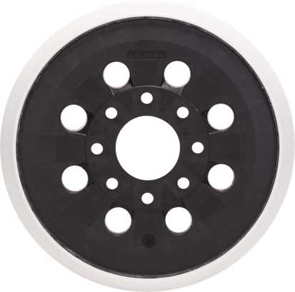 Plateau de ponçage Bosch moyen 125 mm avec 8 trous.