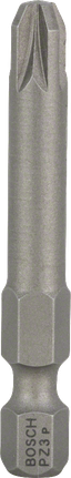 Embout de tournevis Bosch Extra Dur PZ3 49mm pour perçage.