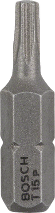 Embout de tournevis Bosch Extra Dur T15 25mm.