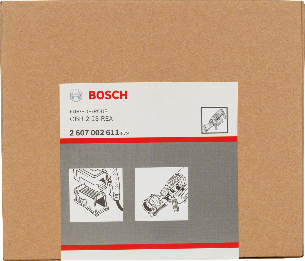Ensemble d'adaptateurs pour boîte à poussière et coupe-noyau Bosch GBH 2-23 REA.