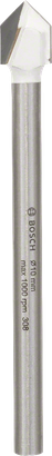 Foret à carrelage Bosch CYL-9 Céramique, diamètre 10 mm.