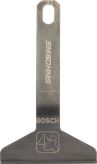 Lame de grattage Bosch HCS pour l'enlèvement de matériaux résistants.