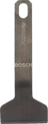 Lame de grattoir Bosch SM 40 HM pour un enlèvement précis de matière.