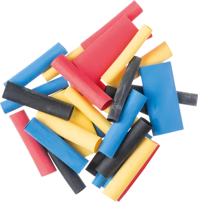 Gaines thermorétractables Bosch , manchons isolants de couleurs assorties.