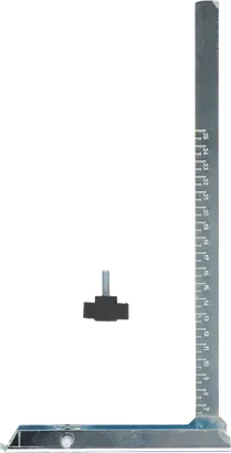 Guide parallèle Bosch avec échelle de mesure.