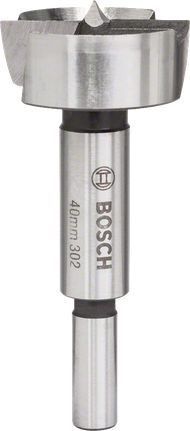 Foret Bosch Forstner 40 mm pour des trous précis à fond plat.