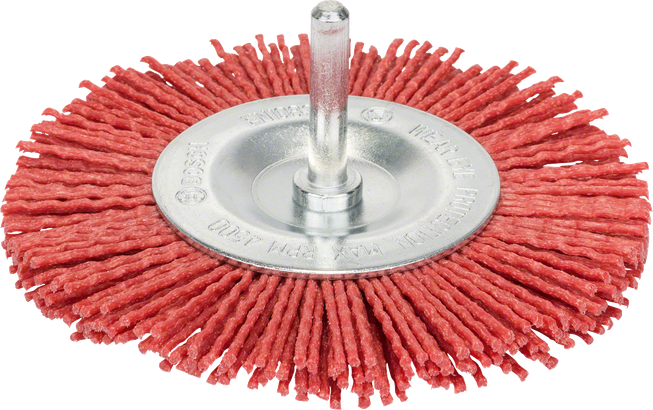 minifinker brosse à bouteille tubulaire Brosse de nettoyage à fil torsadé  antirouille de 4 bricolage circulaire Nylon (blanc)