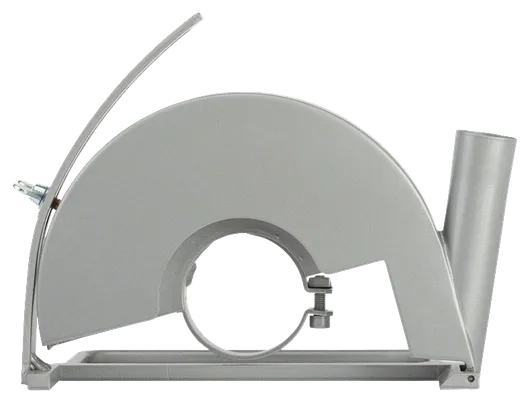 Carter de protection Bosch pour meuleuses d'angle avec orifice d'aspiration des poussières.