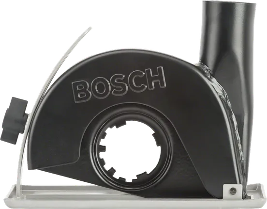 Protection anti-poussière Bosch PRO+GUARD pour meuleuses d'angle.