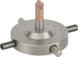 Perçage croisé Bosch pour fraises à sec diamètre 68 mm.