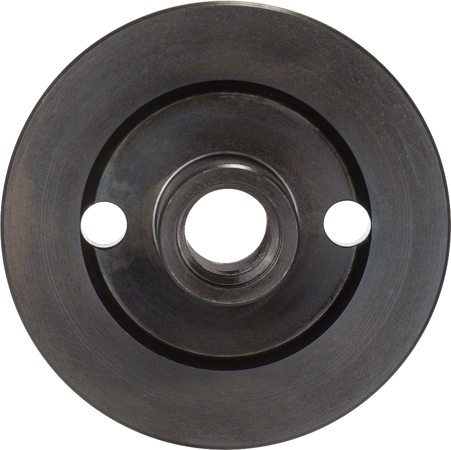 Écrou rond Bosch pour fixation de disques de niveau.