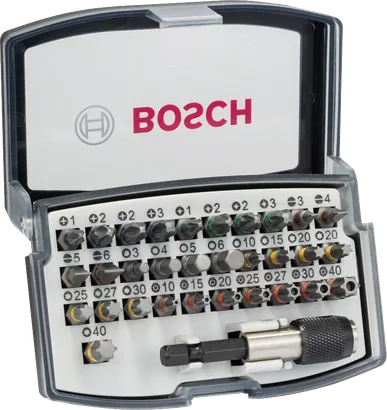 Bosch Lot d'embout de visseuse 21 pcs avec mousquetons