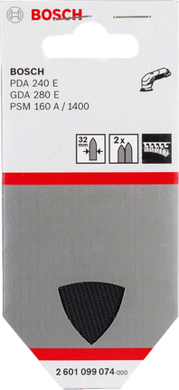 Patin de ponçage Bosch 32 mm.