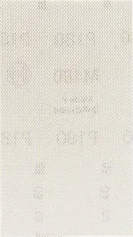 Feuille abrasive Bosch grain 180 pour une finition de surface fine.