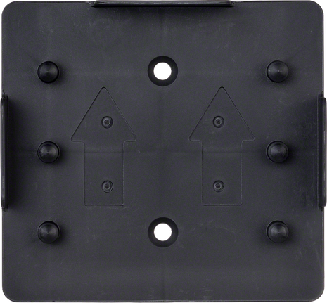 Plaque de montage murale Bosch pour l'alignement au niveau laser.