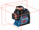 Outil de nivellement laser Bosch GLL 3-80 avec projection de ligne à 360°.