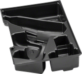 Insert Bosch pour le rangement et l'organisation des outils.
