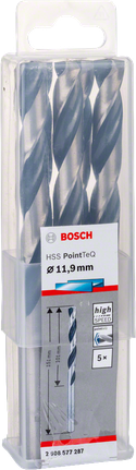 Forets Bosch HSS PointTeQ 11,9 mm.