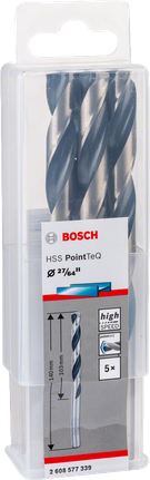 Forets Bosch HSS PointTeQ 27/64″.