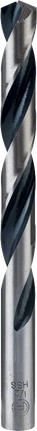 Foret hélicoïdal Bosch HSS PointTeQ 1/2 pouce pour métal.