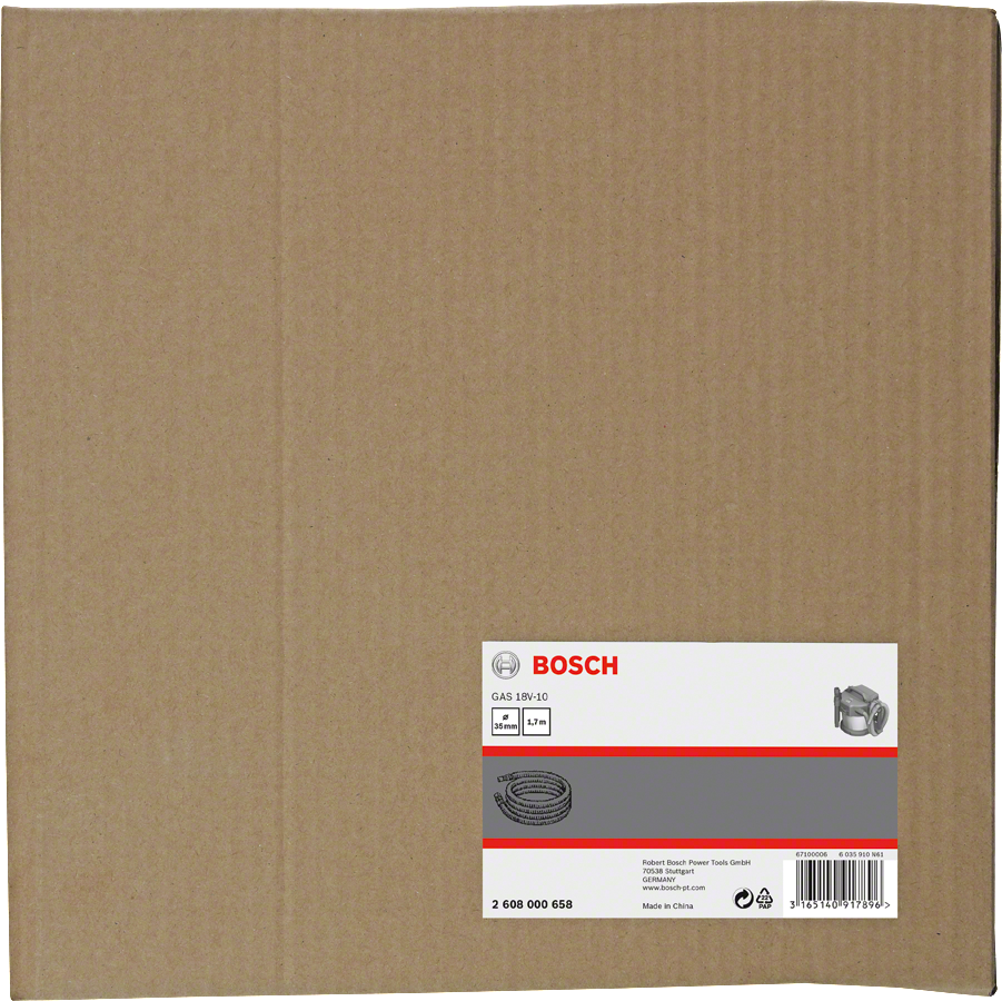 Tuyau d'aspiration de poussière Bosch standard 3/8″.