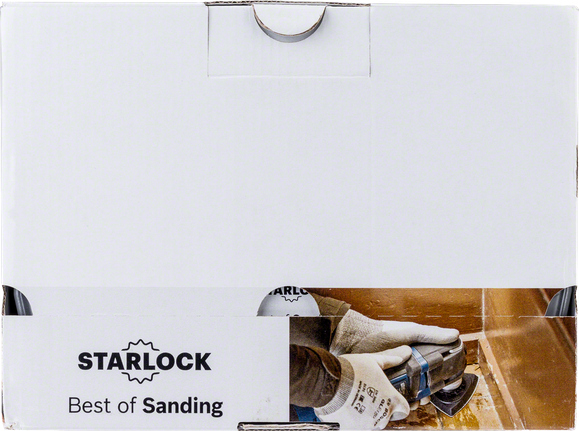 Emballage du kit de ponçage Bosch Starlock.