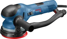 Ponceuse orbitale aléatoire Bosch GET 55-125 avec plateau de 125 mm.