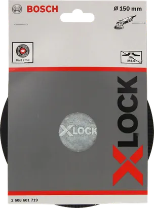 Plateau de support dur Bosch X-LOCK 150 mm.