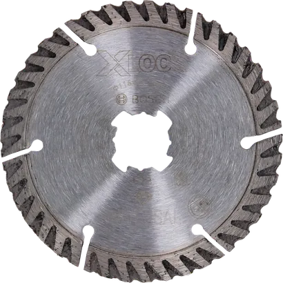 Disque à tronçonner diamanté Bosch X-LOCK pour une utilisation universelle.