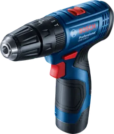 Perceuse-visseuse sans fil Bosch GSB 120-LI, poignée ergonomique.