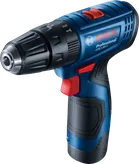 Perceuse-visseuse sans fil Bosch GSB 120-LI, poignée ergonomique.