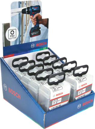 Embouts de tournevis Bosch PZ2 25 mm 25 pièces.