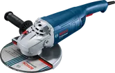 Meuleuse d'angle Bosch GWS 20-230 P, poignée ergonomique.